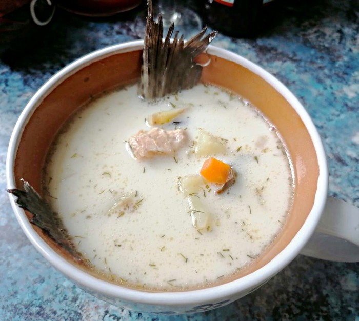 Суп сливочный рыбный