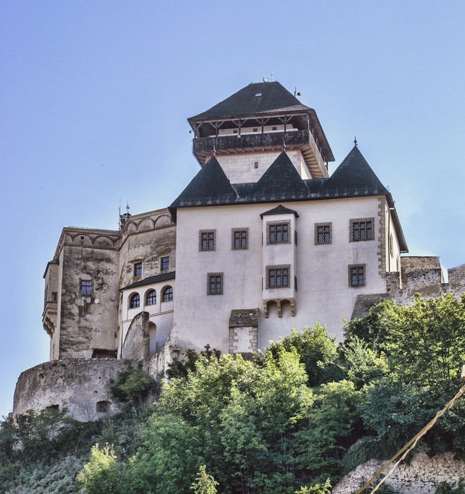Замок на территории современной Словакии